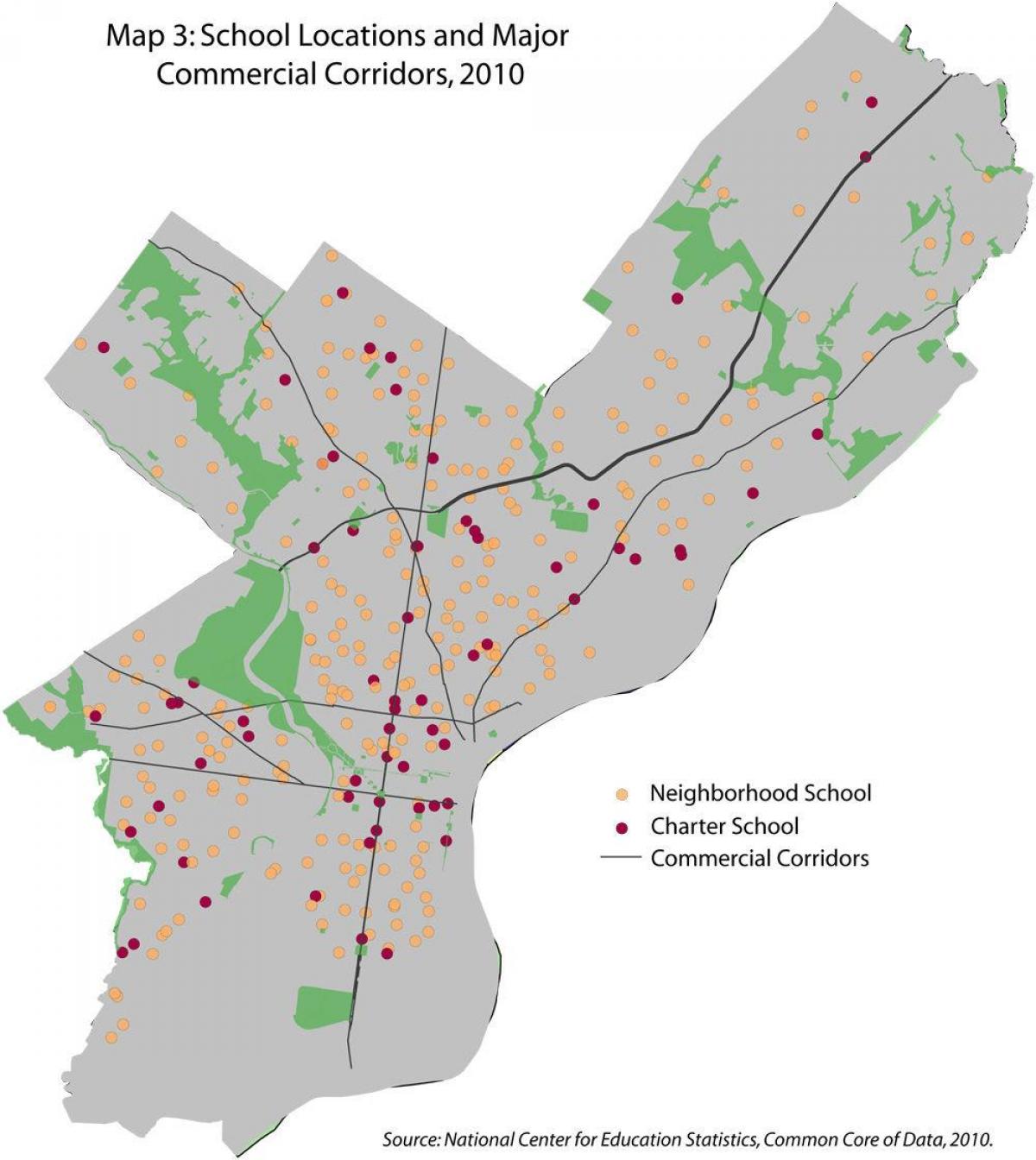Philadelphia school district mappa