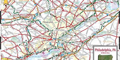 Philadelphia, Pennsylvania mappa
