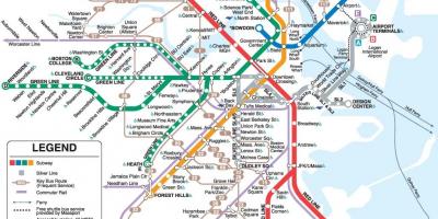 Setti la mappa della metropolitana